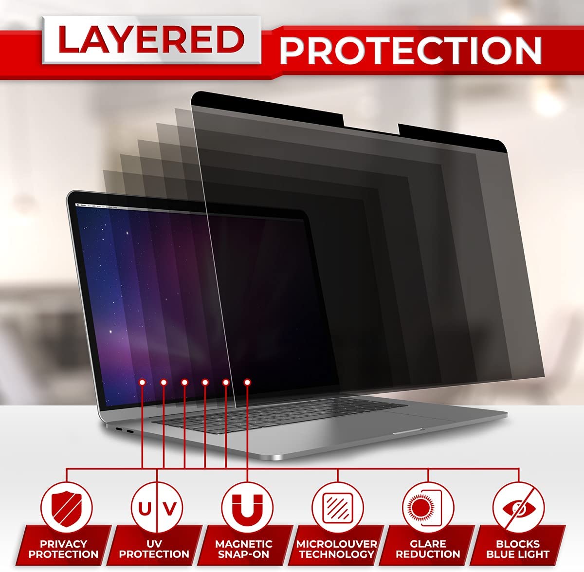 Magnetic Privacy Screen for MacBook Pro 15