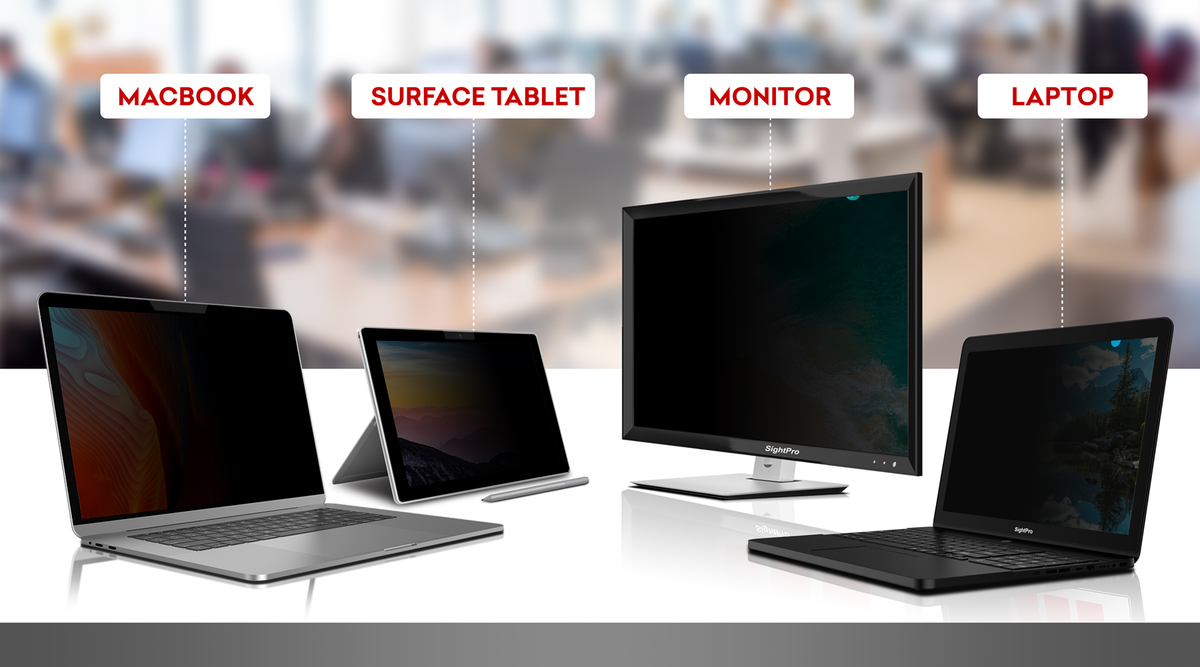 Side View Computer Privacy Choosing the Right Privacy Screen – SightPro